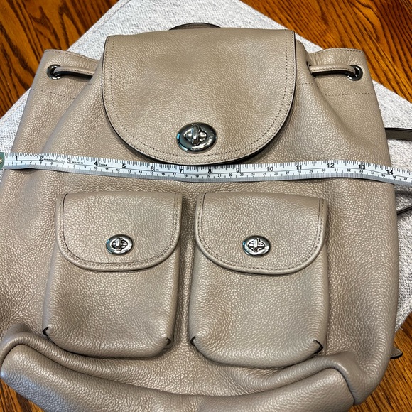 Coach turnlock Rucksack backpack - Picture 8 of 9